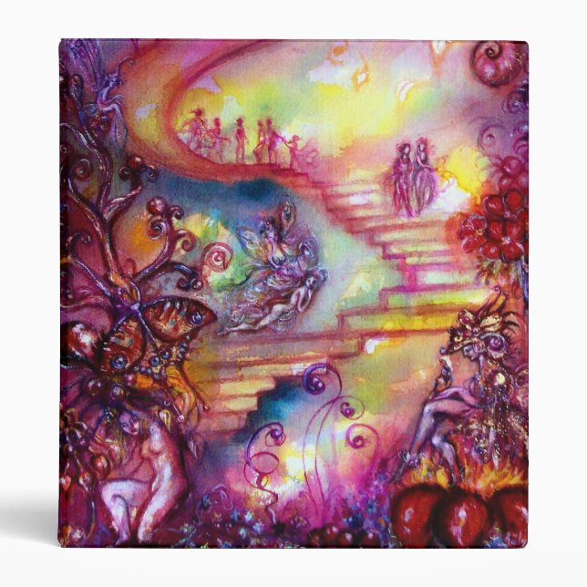 GARDEN OF THE LOST SHADOWS -MYSTIC STAIRS BINDER (Front)