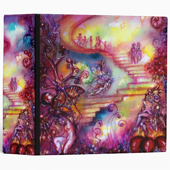 GARDEN OF THE LOST SHADOWS -MYSTIC STAIRS BINDER (Front/Spine)