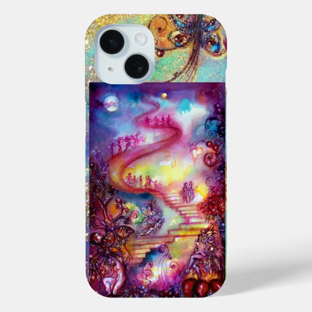 GARDEN OF THE LOST SHADOWS, MYSTIC STAIRS Case-Mate iPhone CASE (Back)