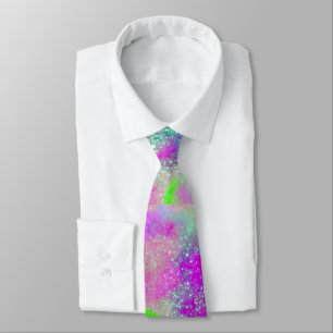 GARDEN OF THE LOST SHADOWS -pink purple violet Tie