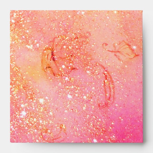 GARDEN OF THE LOST SHADOWS pink red Envelope (Front)