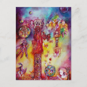 GARDEN OF THE LOST SHADOWS POSTCARD