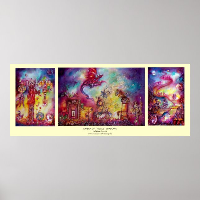 GARDEN OF THE LOST SHADOWS POSTER (Front)