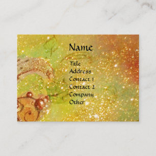 GARDEN OF THE LOST SHADOWS - SNAKES AND IGUANAS BUSINESS CARD