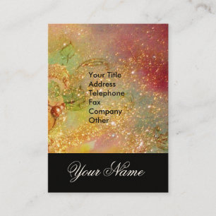 GARDEN OF THE LOST SHADOWS -STAR DUST MONOGRAM 2 BUSINESS CARD