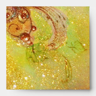 GARDEN OF THE LOST SHADOWS yellow brown green Envelopes