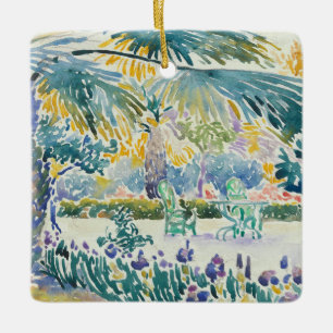 Garden of the Painter at Saint Clair Ceramic Ornament