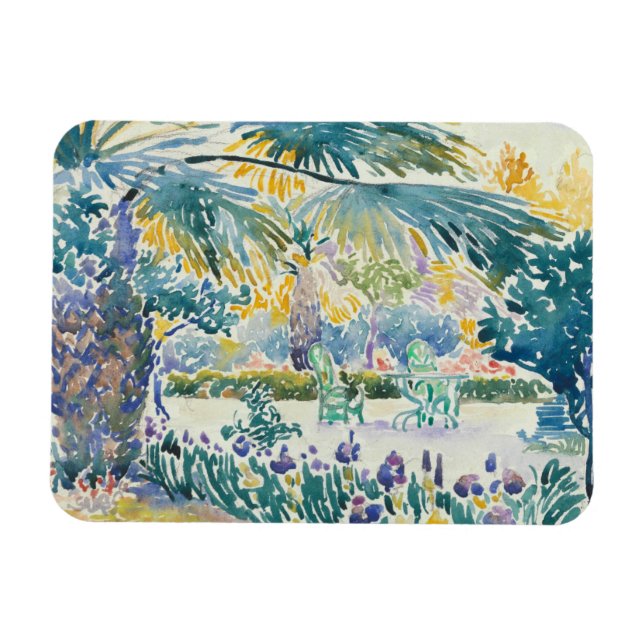 Garden of the Painter at Saint Clair Magnet (Horizontal)