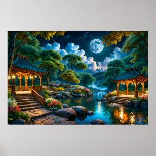 Garden of the Quiet Night Poster