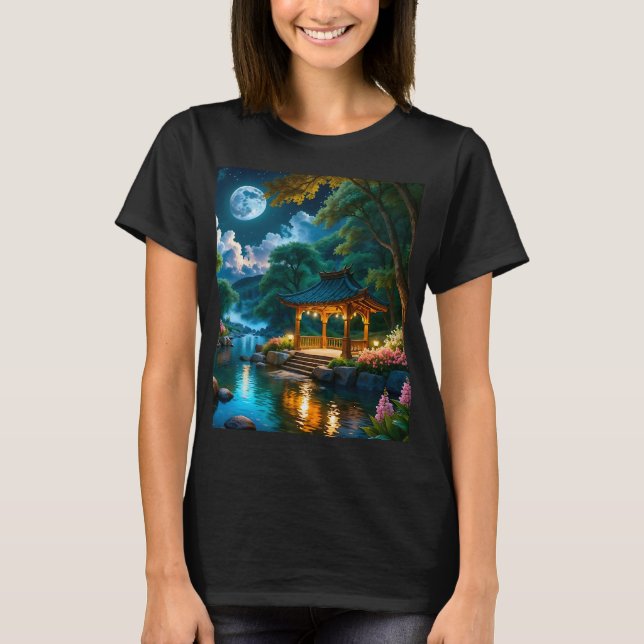 Garden of the Quiet Night T-Shirt (2) (Front)