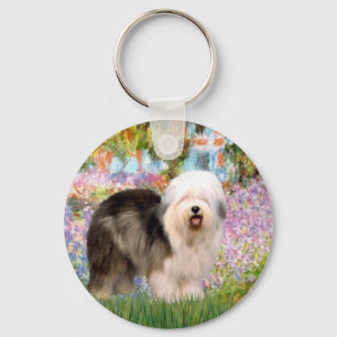Garden - Old English 12 (standing) Keychain