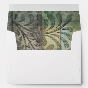 Garden Panel with Leaves, Flowers, and Grass Envelopes