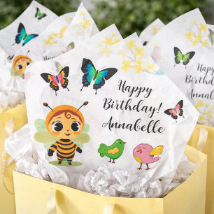 Garden Party Children Celebration Tissue Paper