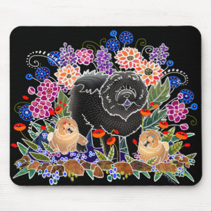 GARDEN PARTY Chow -  Mouse Pad