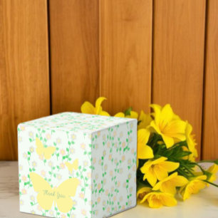 Garden Party Gender Neutral Baby Shower Favor Box