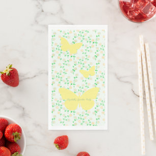 Garden Party Gender Neutral Baby Shower Napkin