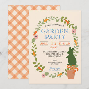 Garden Party Invitation