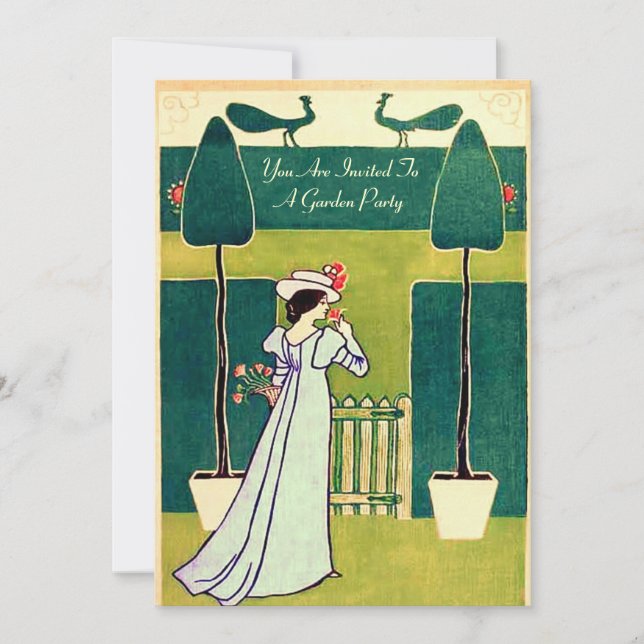 Garden Party Invitation (Front)