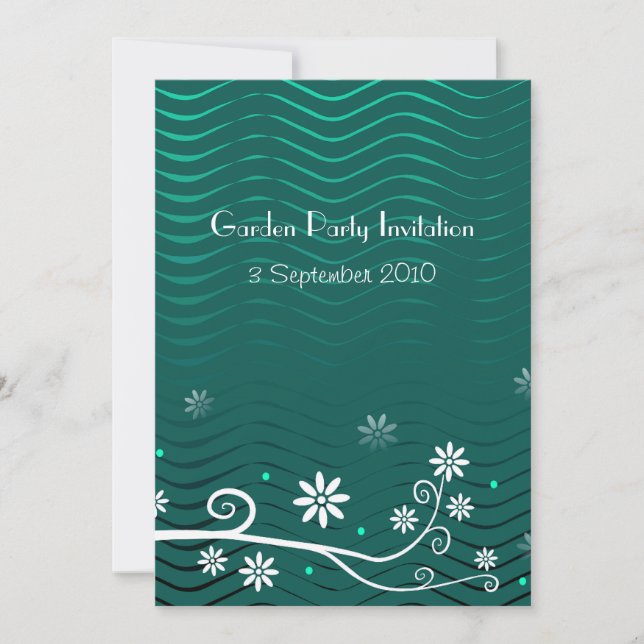 Garden Party Invitation (Front)