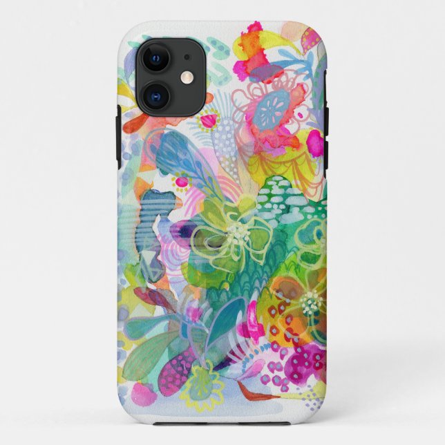 Garden Party -phone case by s. corfee (Back)