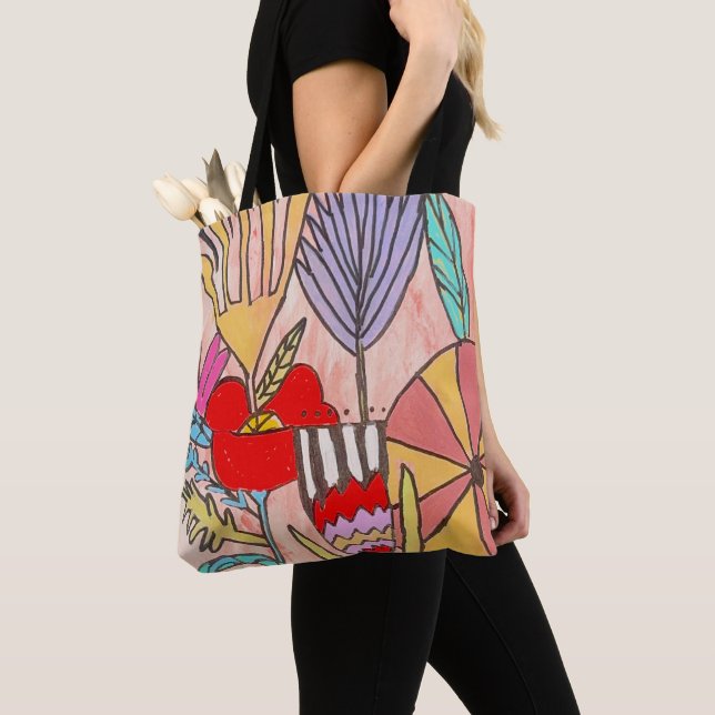 Garden PArty Tote Bag (Close Up)