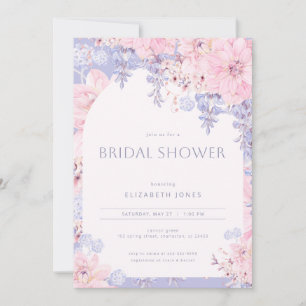 Garden Party Wisteria Bridal Shower Invitation