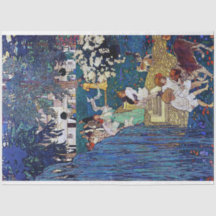 Garden Party with Dog & Cat, Jessie Willcox Smith Tissue Paper