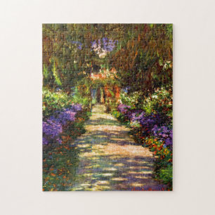 Garden Path by Claude Monet Jigsaw Puzzle