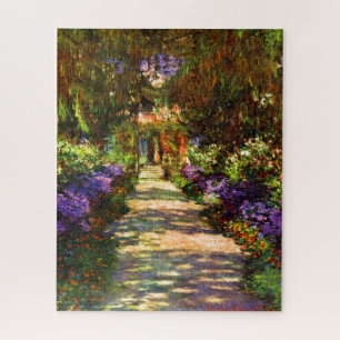 Garden Path by Claude Monet Jigsaw Puzzle