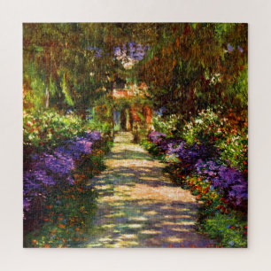 Garden Path by Claude Monet Jigsaw Puzzle