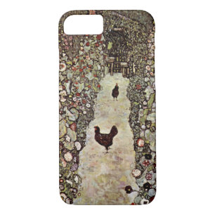Garden Path with Chickens ~ Gustav Klimt Case-Mate iPhone Case