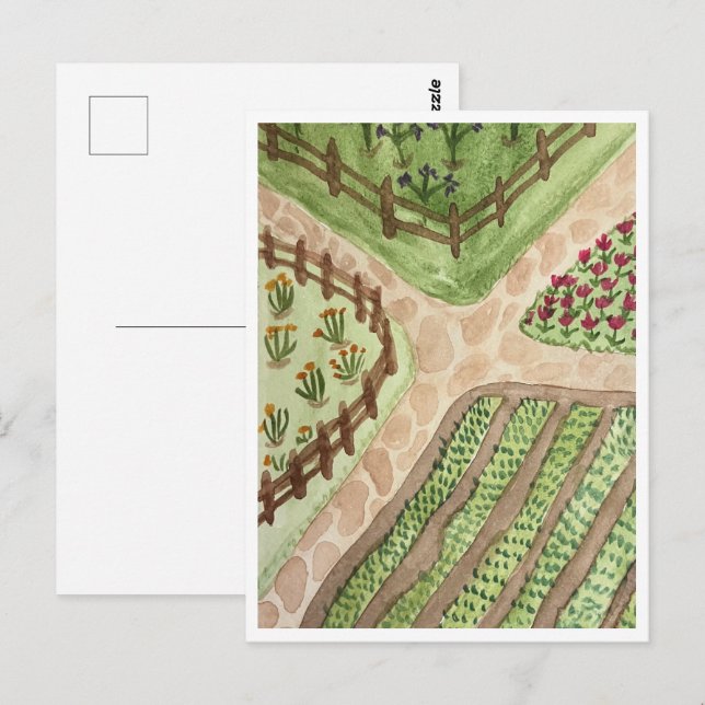 Garden Paths Postcard (Front/Back)