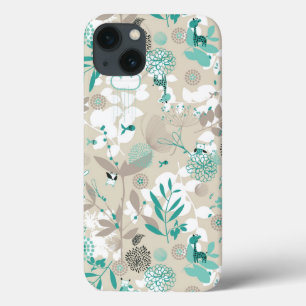 Garden Pattern iPhone 13 Case