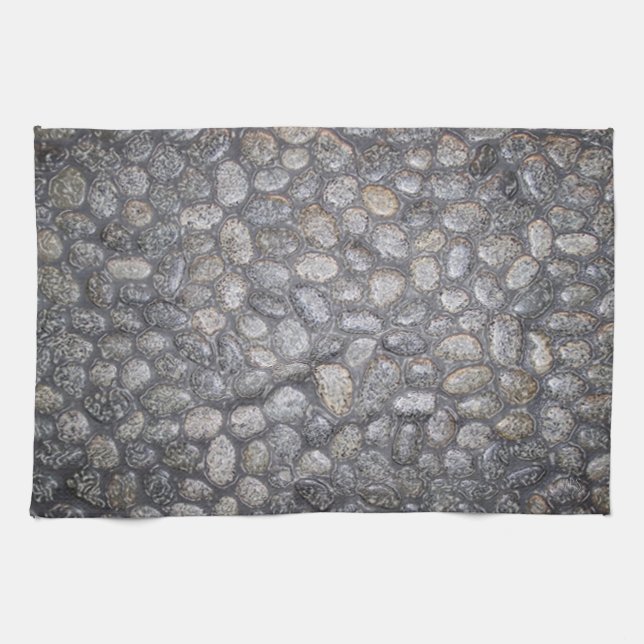 Garden Pebbles Kitchen Towel (Horizontal)