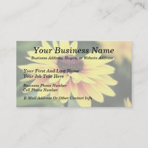 Garden Perfection - Black Eyed Susan Business Card