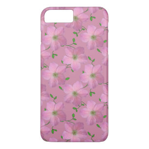 Garden Pink Geranium Flower on any Colour Case-Mate iPhone Case