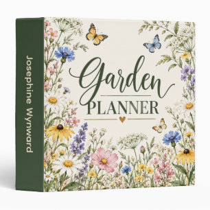 Garden Planner Flower & Gardening Organizer Binder