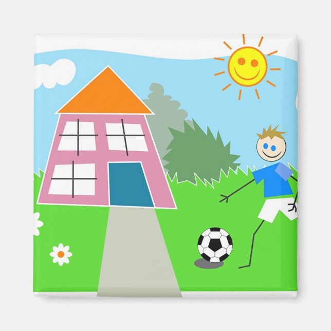 Garden Play Magnet (Front)
