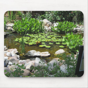 Garden Pond Mouse Pad