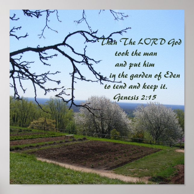 Garden Poster (Front)