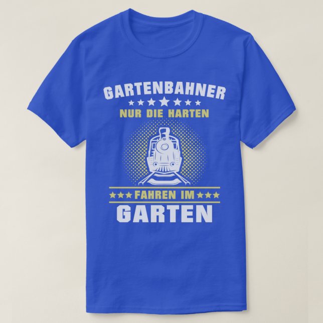 Garden Railroad Railway Garden Railroaders 5 T-Shirt (Design Front)
