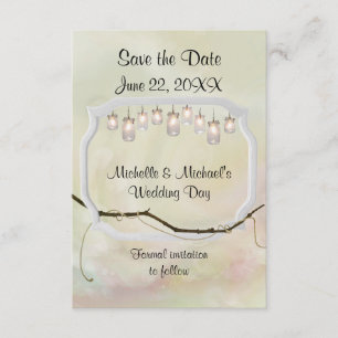Garden Romance Save the Date