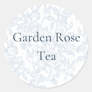 Garden Rose Tea Label