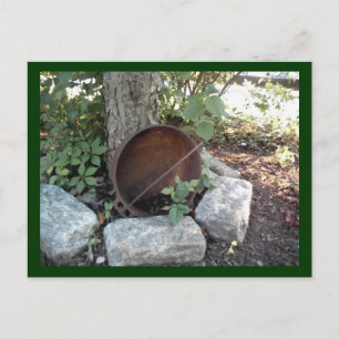 Garden Rustic Postcard