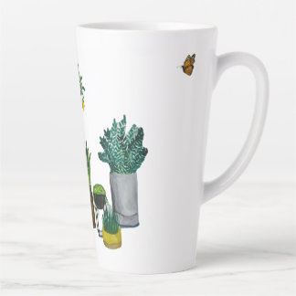 Garden Sanctuary Latte Mug