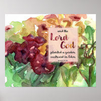 Garden Scripture Genesis Petunia Flowers