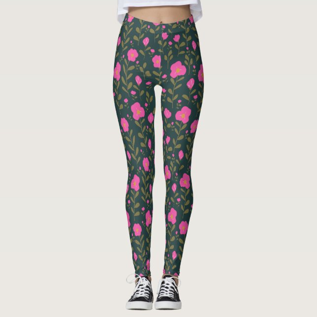 Garden Serenade Leggings (Front)