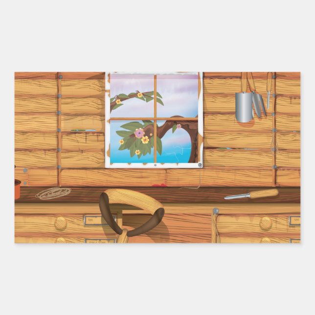 Garden Shed Sticker (Front)