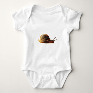 Garden Snail Nature Photography Baby Bodysuit