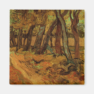 Garden St Paul Hospital Figure by Vincent van Gogh Magnet